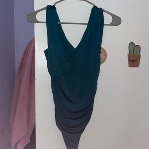 Express Body counter bodysuit size XS green